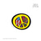 Hippie Peace: PR Rounded (Premium Sticker)