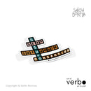 Crucigrama - Verbo y Piel (Premium Sticker) - Online Exclusive