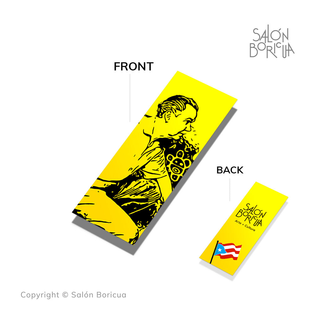 Bookmark: #22 Ricardo Alegría - Amarillo (Marcador)