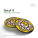 Set of 4: Sol Taíno (Coasters)