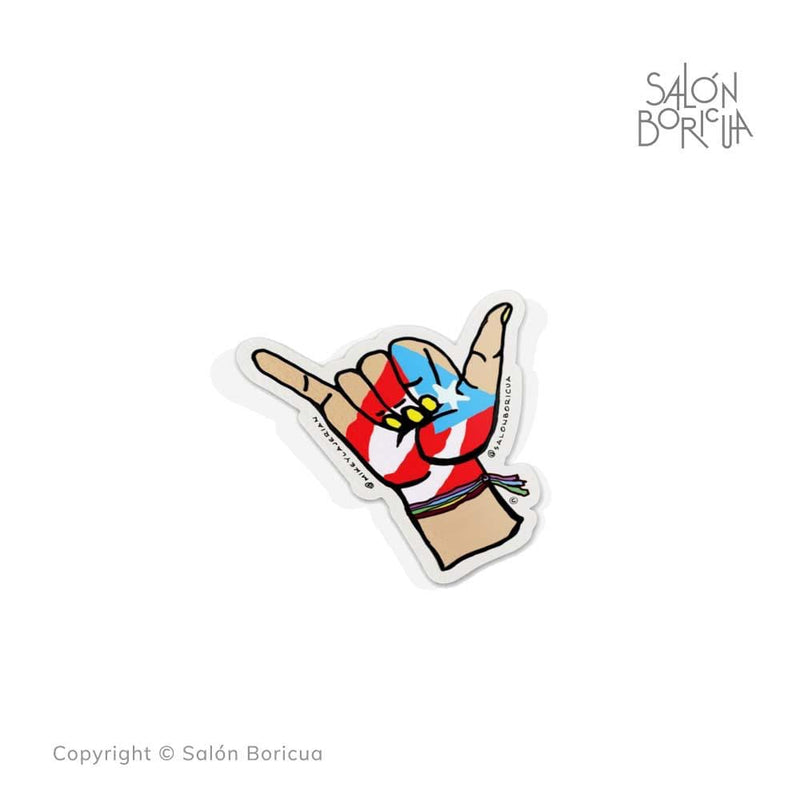 Boricua Chillin' (Premium Sticker)