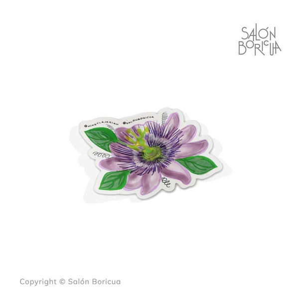Flor de Parcha (Premium Sticker)