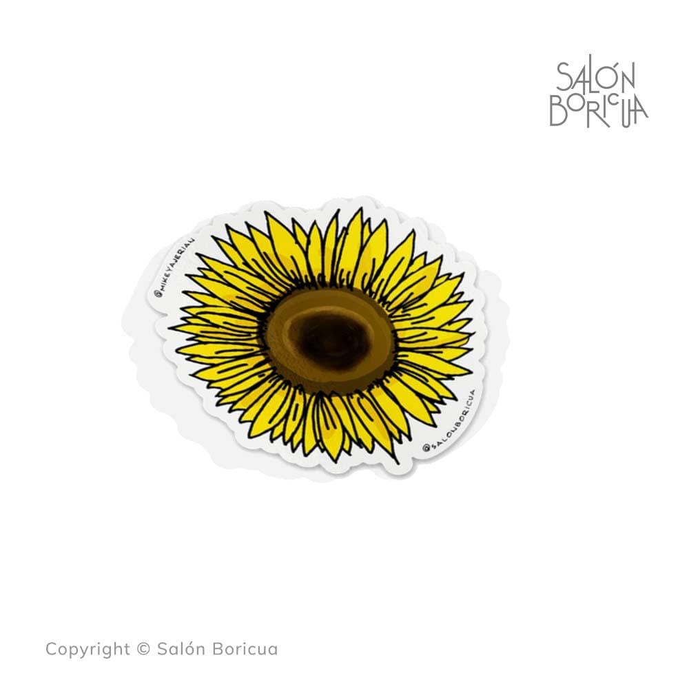Flor de Girasol (Premium Sticker)