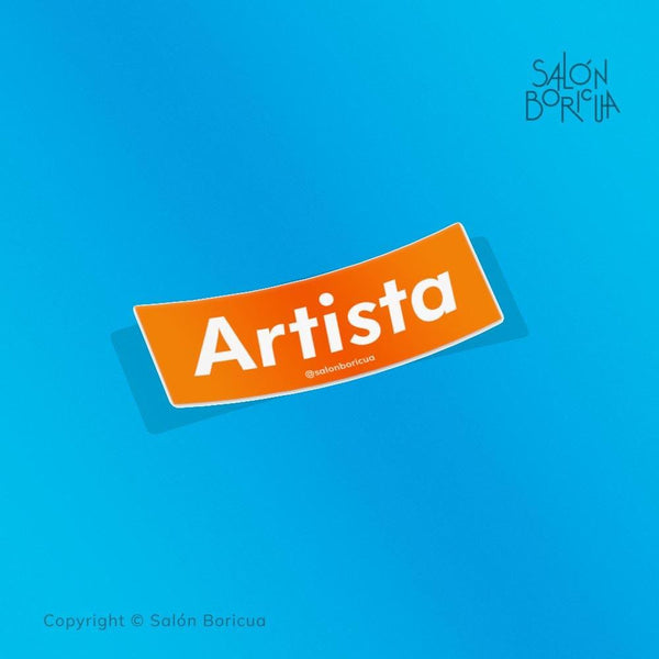 Artista Box Logo 4" (Premium Sticker)
