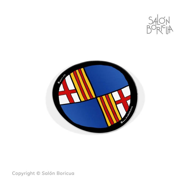 Bandera: Barceloneta Rounded #09 (Premium Sticker)