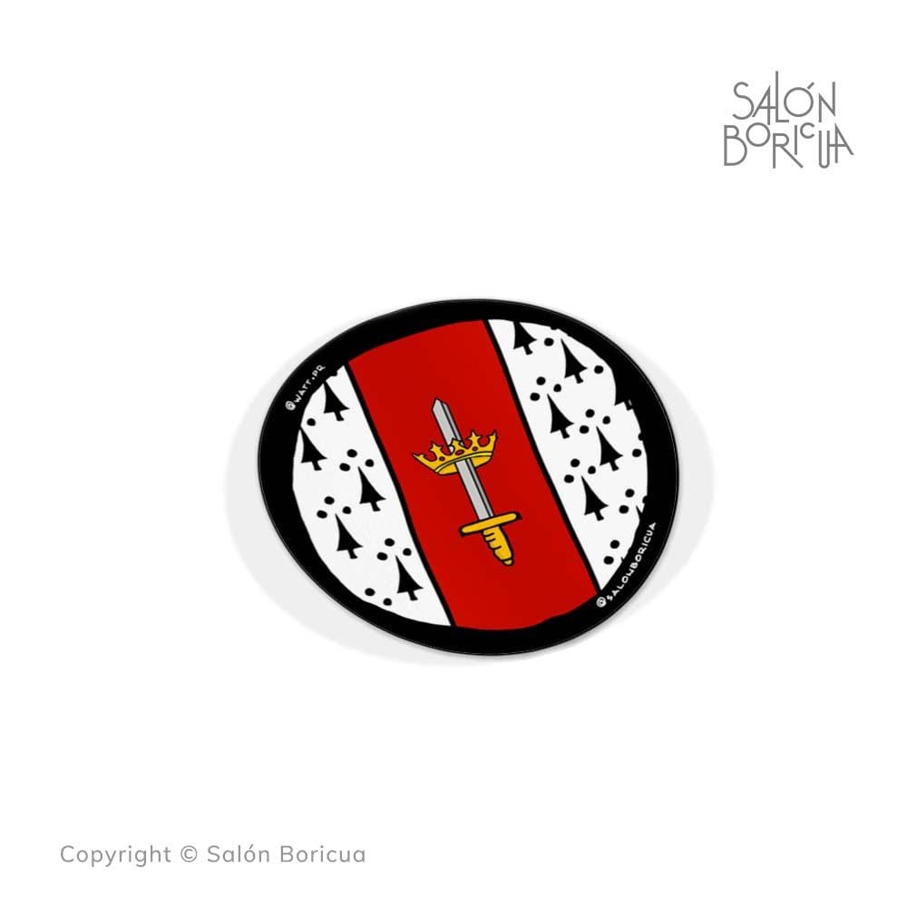Bandera: Carolina Rounded #16 (Premium Sticker)