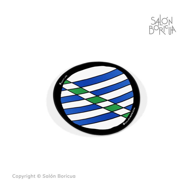 Bandera: Cataño Rounded #17 (Premium Sticker)