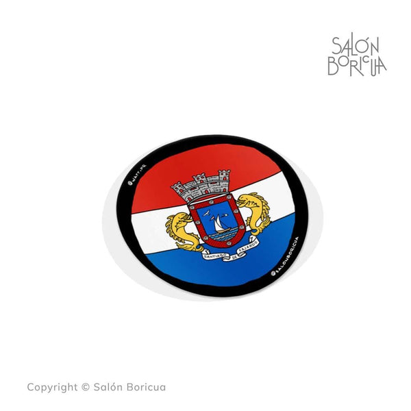 Bandera: Fajardo Rounded #27 (Premium Sticker)