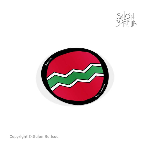 Bandera: Jayuya Rounded #38 (Premium Sticker)