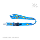 Pava + Machete - Blue (Lanyard)