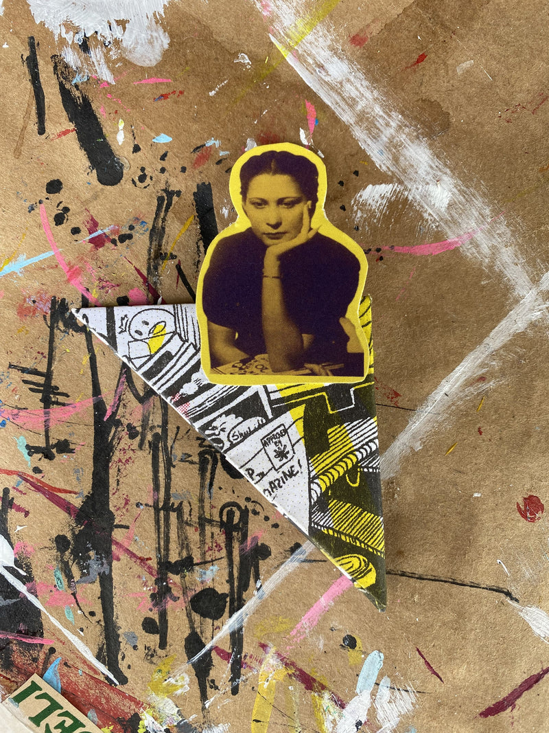 Handmade: Julia de Burgos (Origami Corner Bookmark)