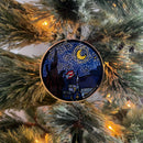 Adorno: Noche Estrellada Boricua (Acrylic Christmas Ornament)