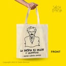 Tote Bag: Pedro Albizu Campos - Valor y Sacrificio (Tote Bag)