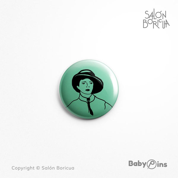 Pin: #12 Luisa Capetillo (BabyPins™)