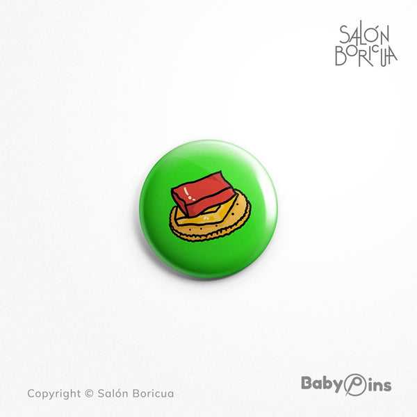 Pin: #24 Galletita Queso y Guayaba (BabyPins™)