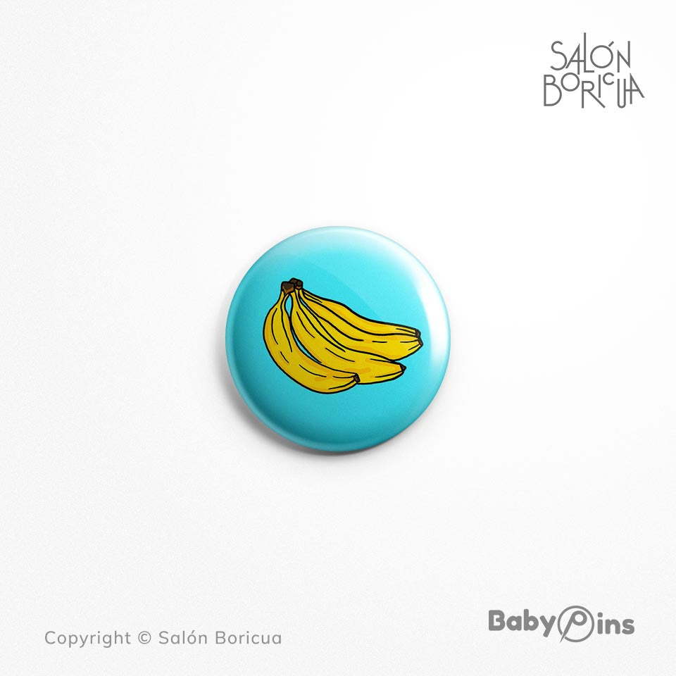Pin: #28 Guineos Maduros (BabyPins™)