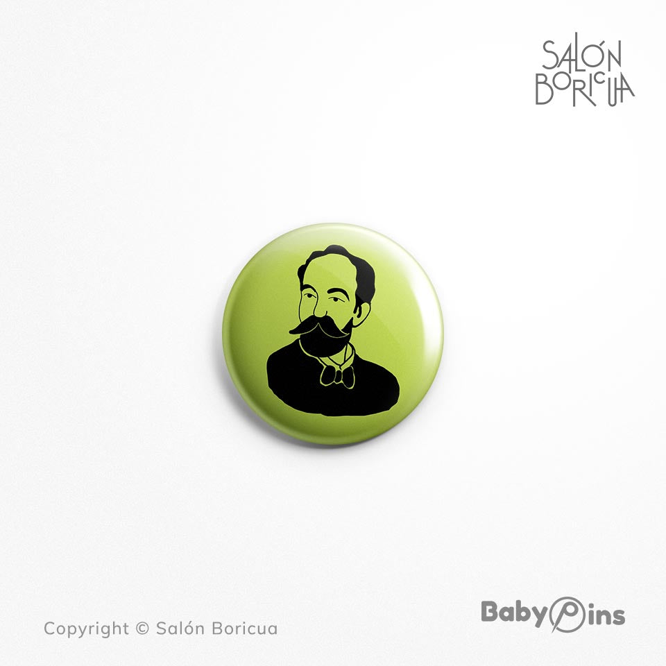 Pin: #31 Eugenio María de Hostos (BabyPins™)