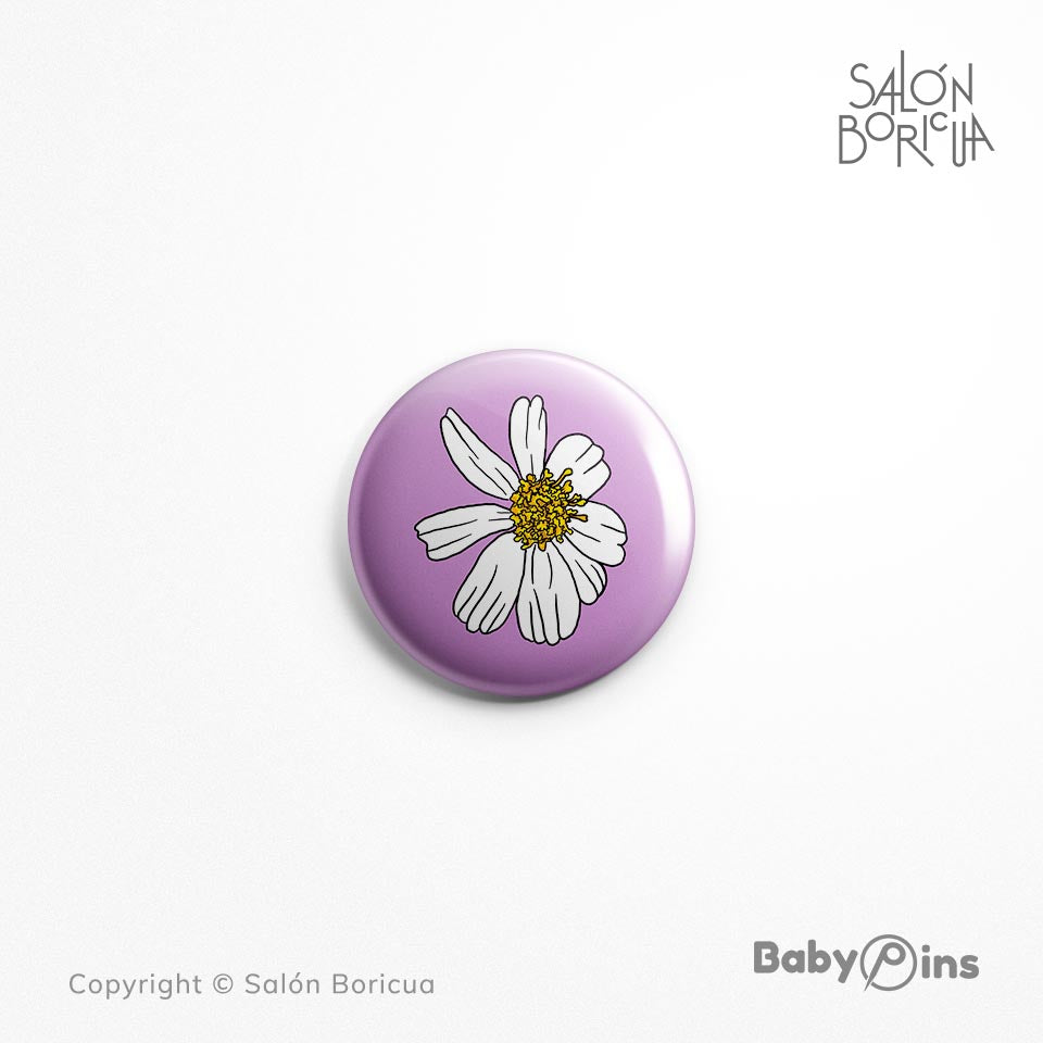 Pin: #42 Flor Margarita (BabyPins™)