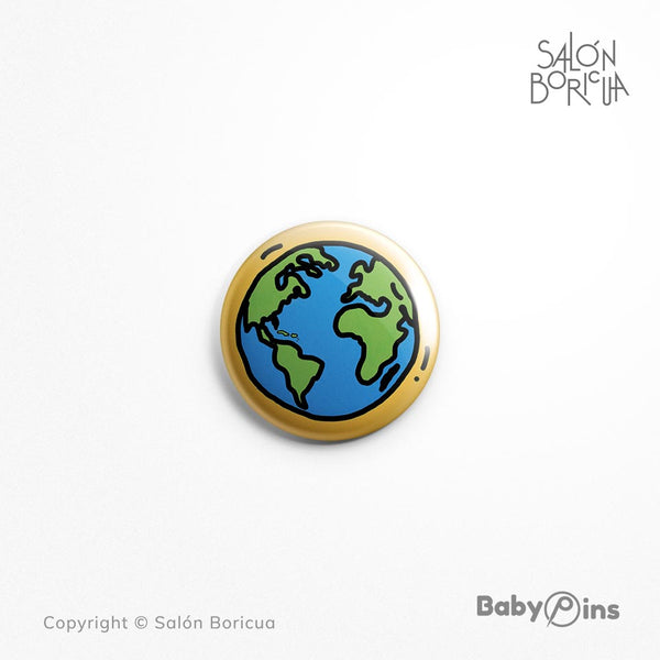Pin: #60 Planeta Tierra (BabyPins™)