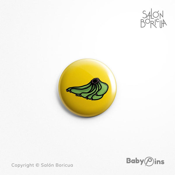 Pin: #62 Plátanos Verdes (BabyPins™)