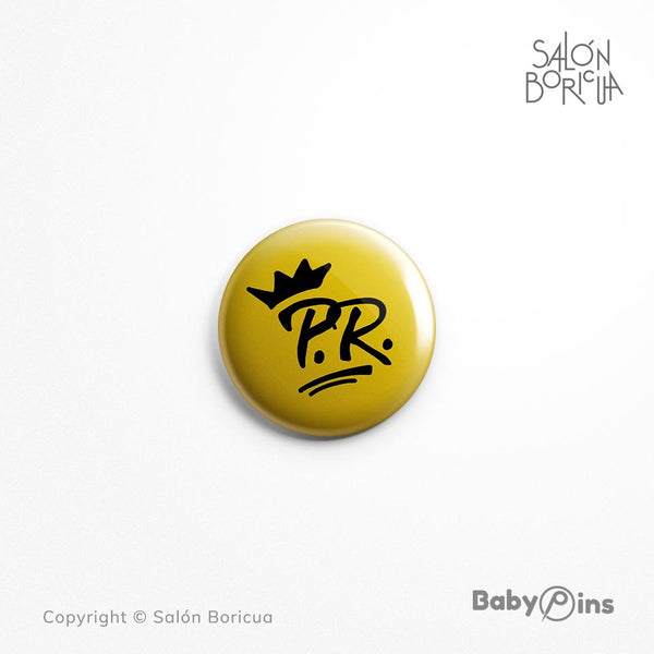 Pin: #63 PR con Corona (BabyPins™)