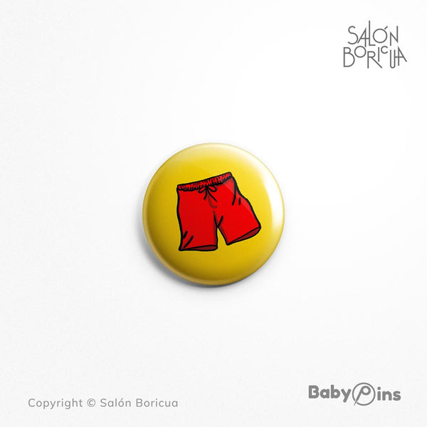 Pin: #69 Short Rojo (BabyPins™)