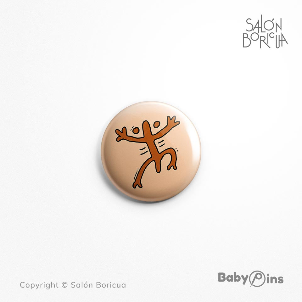 Pin: #72 Coquí Taíno (BabyPins™)