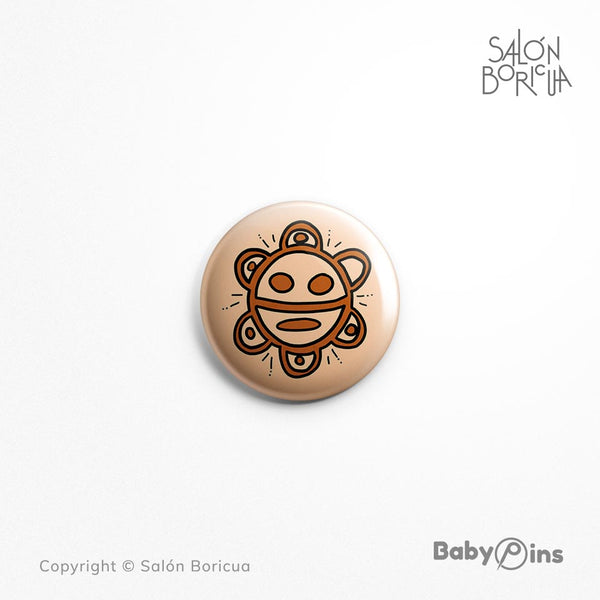 Pin: #74 Sol Taíno (BabyPins™)