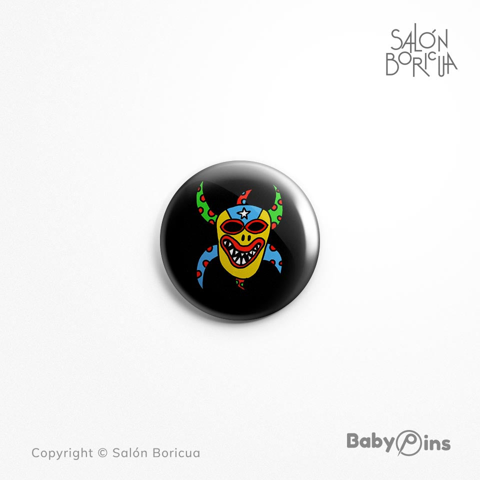 Pin: #85 Máscara de Vejigante (BabyPins™)