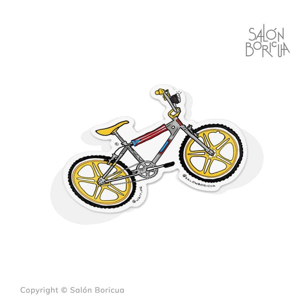 Mi Bici Boricua (Premium Sticker)