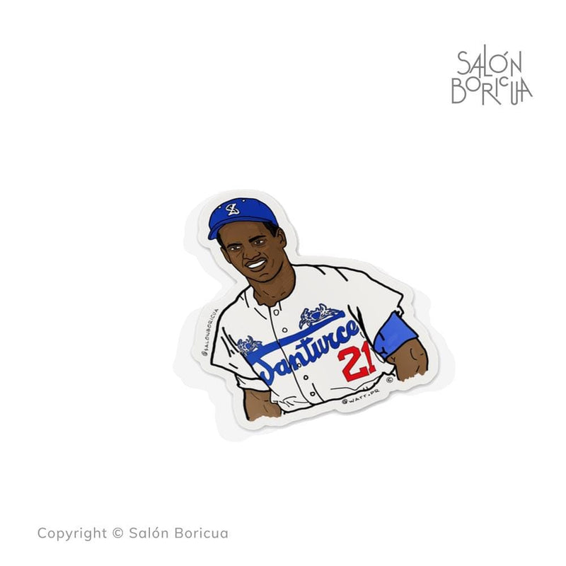 Roberto Clemente 21 - Santurce (Premium Sticker)