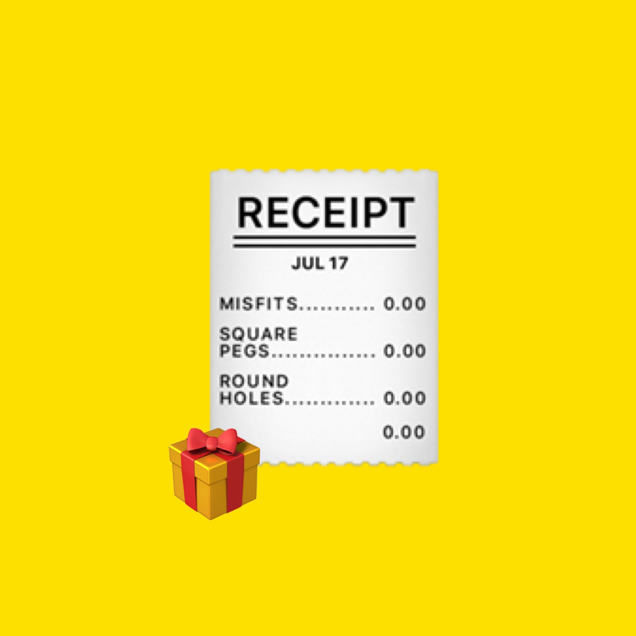 Gift Receipt 🧾🎁
