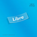 Libre Box Logo 4" (Premium Sticker)