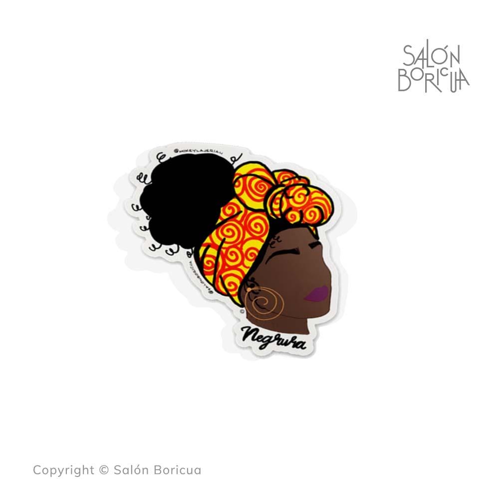 La Mujer y su Negrura (Premium Sticker)