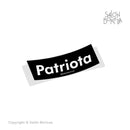 Patriota Box Logo 4" (Premium Sticker)