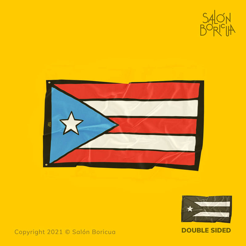 SB Puerto Rican Flag (Double Sided)