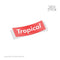 Tropical Box Logo 4" (Premium Sticker)